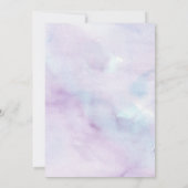 Vrijgezellenfeest met geel rozenpoeder save the date (Achterkant)