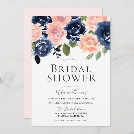 Vrijgezellenfeest met handschilderde Waterverf Kaart (Voorkant / Achterkant)