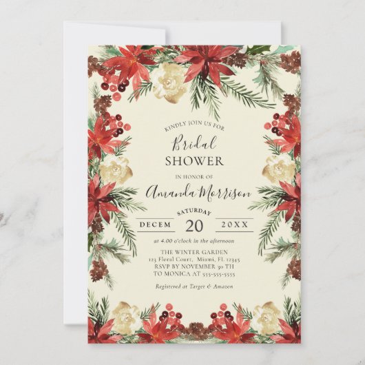  Vrijgezellenfeest met kerstfeestdag Kaart (Voorkant)