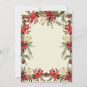 Vrijgezellenfeest met kerstfeestdag Kaart (Achterkant)