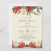 Vrijgezellenfeest met kerstfeestdag kaart (Voorkant)