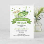 Vrijgezellenfeest met Matcha-thema Kaart (Staand voorkant)