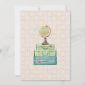 Vrijgezellenfeest met reistijd kaart (Achterkant)