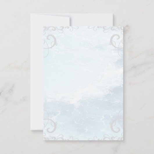 Vrijgezellenfeest met roze dolfijn uitnodigen kaart (Achterkant)