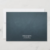 Vrijgezellenfeest met rugleuningen kaart (Achterkant)