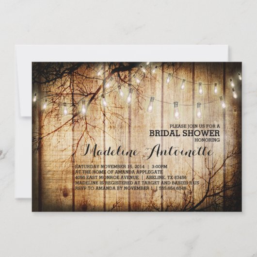 Vrijgezellenfeest met scheurhout van de strijklam Kaart (Voorkant)