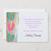 Vrijgezellenfeest met vloerbedekking omdraaien kaart (Voorkant)