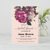 vrijgezellenfeest met vuurbloem kaart (Staand voorkant)