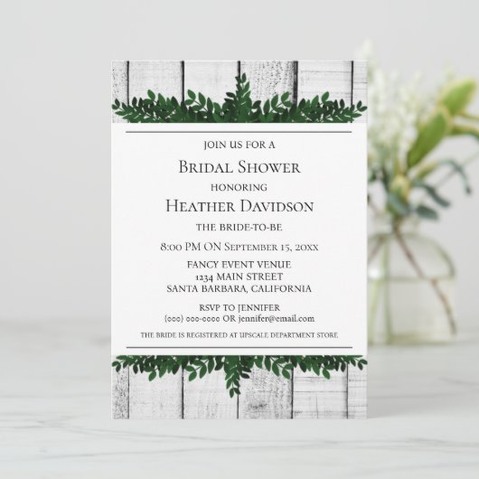 Vrijgezellenfeest met witte bijtende vulling kaart (Staand voorkant)