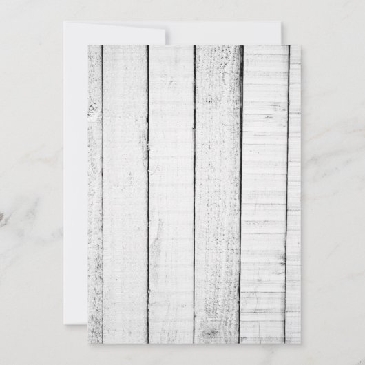 Vrijgezellenfeest met witte bijtende vulling kaart (Achterkant)