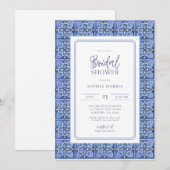 Vrijgezellenfeest Middellandse Tegels Kaart (Voorkant / Achterkant)