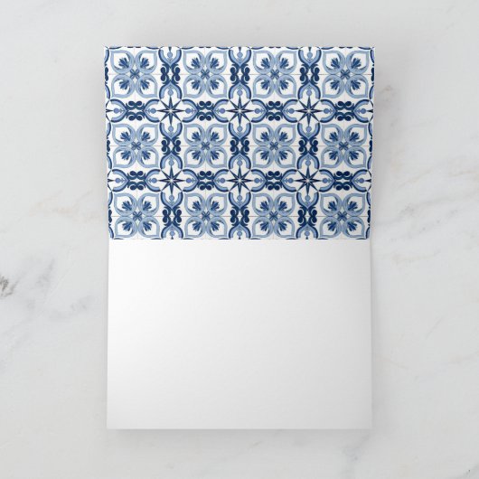 Vrijgezellenfeest Middellandse Zee Lemon Main Sque Bedankkaart (Binnen)