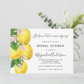 Vrijgezellenfeest Middellandse Zee Lemon Main Sque Kaart (Staand voorkant)