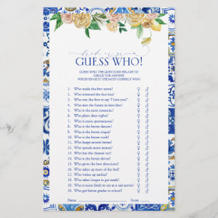 Vrijgezellenfeest Middellandse Zee Lemon raad wie