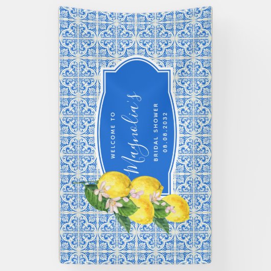 Vrijgezellenfeest Middellandse Zee Spandoek (Verticaal)