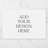 Vrijgezellenfeest Mini Mousserende Wijn Label | BA Sparkling Wijnetiket (Enkel label)