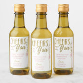 Vrijgezellenfeest Mini Wijnfles Favorietenlabel Wijn Etiket (Flessen)