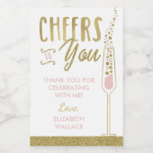 Vrijgezellenfeest Mini Wijnfles Favorietenlabel Wijn Etiket (Enkel label)