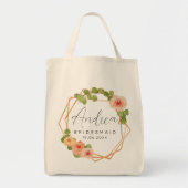 Vrijgezellenfeest Modern Script Bachelorette Party Tote Bag (Voorkant)