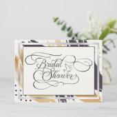 Vrijgezellenfeest | Moderne typografie van verfstr Kaart (Staand voorkant)