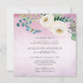 Vrijgezellenfeest Moderne vlindervlinder Rozen Paa Kaart (Voorkant)