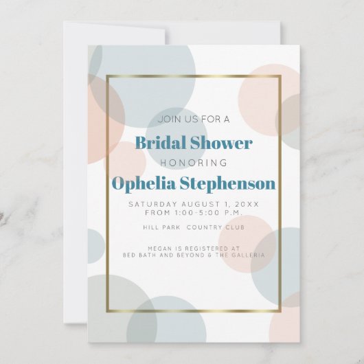 Vrijgezellenfeest | Moderne Waterverf Confetti Sti Aankondiging (Voorkant)