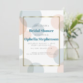 Vrijgezellenfeest | Moderne Waterverf Confetti Sti Aankondiging (Staand voorkant)