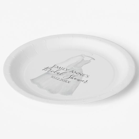 Vrijgezellenfeest moderne Waterverf Papieren Bordje (Gekanteld)