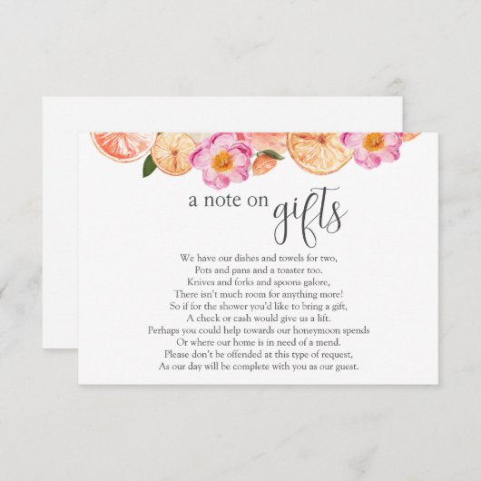 Vrijgezellenfeest Money Request Enclosure Kaart (Voorkant / Achterkant)