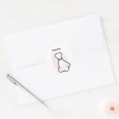 Vrijgezellenfeest Naam Tag Stickers (Envelop)