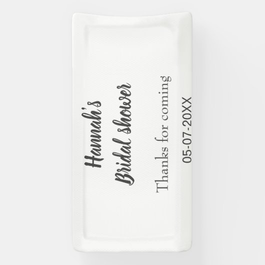 Vrijgezellenfeest Naam toevoegen Datum Jaar bedank Spandoek (Verticaal)