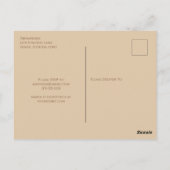 Vrijgezellenfeest najaar Herfst Elegant Greenery L Briefkaart (Achterkant)