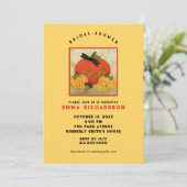 Vrijgezellenfeest najaar kaart (Staand voorkant)