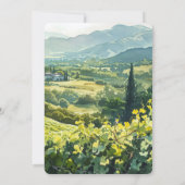 Vrijgezellenfeest Napa Valley Kaart (Achterkant)