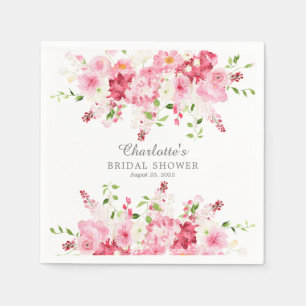 Vrijgezellenfeest Napkins Spring Blossom Floral Servet
