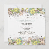 vrijgezellenfeest Natural White Custom Invitation Kaart (Achterkant)