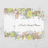 Vrijgezellenfeest Natural White Custom Invitation Kaart (Voorkant / Achterkant)