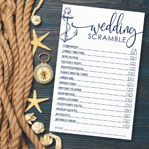 Vrijgezellenfeest Nautical Anchor Scramble