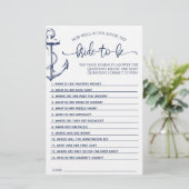 Vrijgezellenfeest Nautisch anker (Staand voorkant)