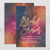 Vrijgezellenfeest Night Star Sky Galaxy Constellat Kaart (Voorkant / Achterkant)