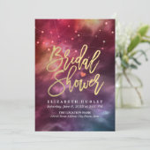 Vrijgezellenfeest Night Star Sky Galaxy Constellat Kaart (Staand voorkant)