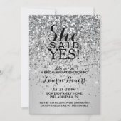 Vrijgezellenfeest nodigde haar uit om ja te zeggen kaart (Voorkant)