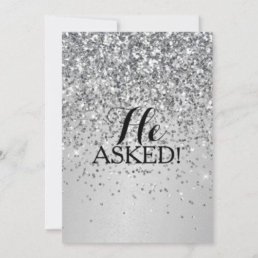 Vrijgezellenfeest nodigde haar uit om ja te zeggen kaart (Achterkant)