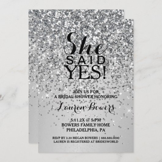 Vrijgezellenfeest nodigde haar uit om ja te zeggen kaart (Voorkant / Achterkant)