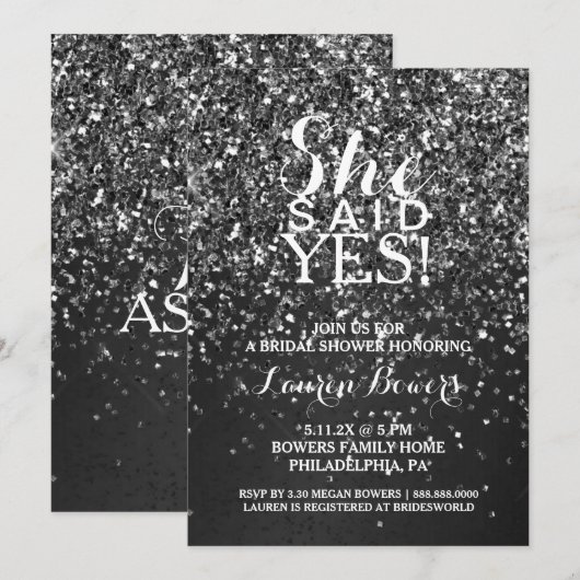 Vrijgezellenfeest nodigde haar uit om ja te zeggen kaart (Voorkant / Achterkant)