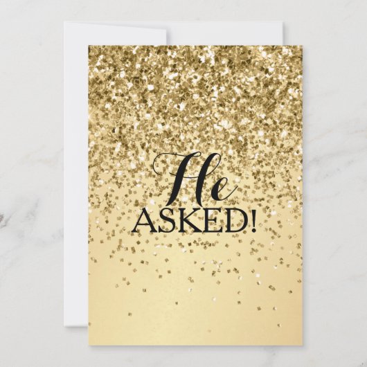 Vrijgezellenfeest nodigde haar uit om ja te zeggen kaart (Achterkant)