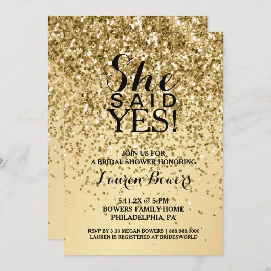 Vrijgezellenfeest nodigde haar uit om ja te zeggen kaart (Voorkant / Achterkant)