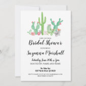 vrijgezellenfeest nodigt Cactus Bachelorette Cacti Kaart (Voorkant)