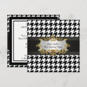 Vrijgezellenfeest nodigt Elegant Damask Blauwgroen Kaart (Voorkant / Achterkant)