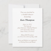 Vrijgezellenfeest nodigt perfecte vogelkunst uit kaart (Achterkant)